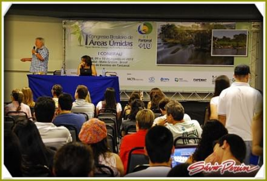 O CPP promoveu o I Congresso Brasileiro de Áreas Úmidas